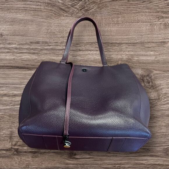 Dagne Dover Purple Tote Bag Purse - Picture 3 of 8